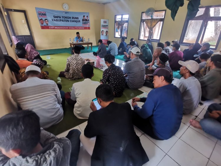 Relawan Cianjur Yakin Prabowo-Gibran Menang Sekali Putaran