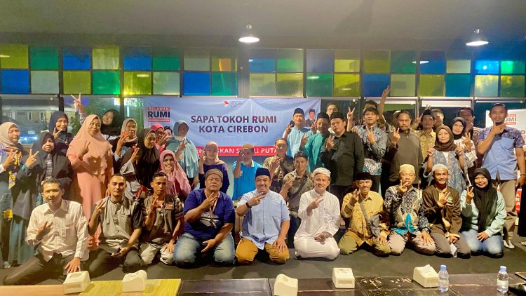 Rumi Sambangi Cirebon Galang Dukungan Para Tokoh Menangkan Prabowo Gibran