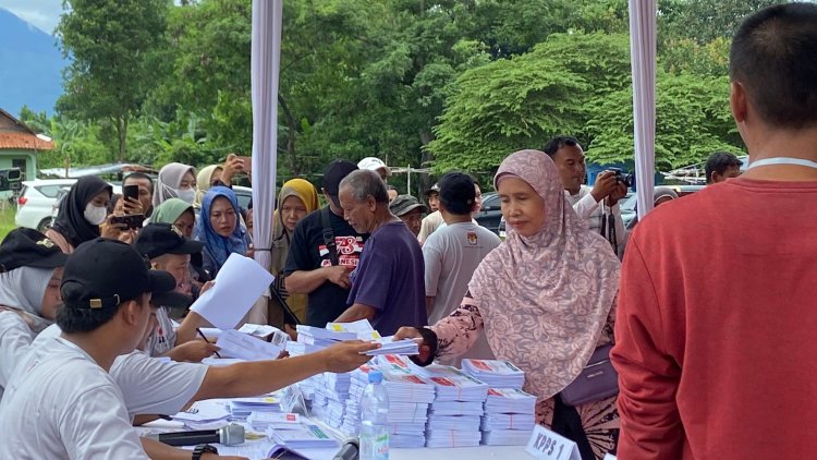 KPU Kabupaten Cirebon Gelar Simulasi Pemungutan dan Penghitungan Suara Pemilu 2024