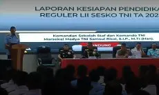Enam Perwira Dari Luar Negeri, Ikut  Pendidikan di Sesko TNI