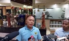 Iriawan Pimpin Pembacaan Deklarasi Purnawirawan TNI Polri Untuk Mendukung Prabowo Gibran