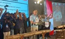 PP POLRI Jawa Barat Dukung Prabowo-Gibran, Iwan Bule Pimpin Langsung Deklarasi di Bandung