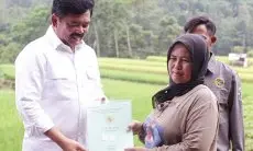 Kagumi Keindahan Alam Gunung Bunder 2, Hadi Tjahjanto Meminta Pemkab Bogor Jaga LP2B