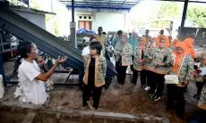 Sampah di Sanur Kauh Tidak Berbau, Amanda Ingin Terapkan di Jabar 