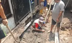 Dua Rumah di Sadang Serang Rusak Akibat Permukaan Tanah Ambles 
