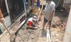 Perumda Tirtawening Tengah Teliti Penyebab Tanah Amblas di Sadang Serang Kota Bandung