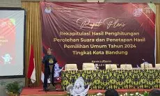 KPU Kota Bandung Mulai Rekapitulasi Suara Pemilu 2024