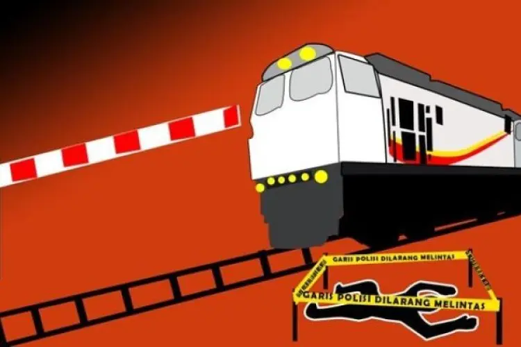 Nekat Menyeberang Perlintasan KRL, Pria Tewas Tertabrak KRL di Perlintasan Underpass Jalan Sholis Bogor
