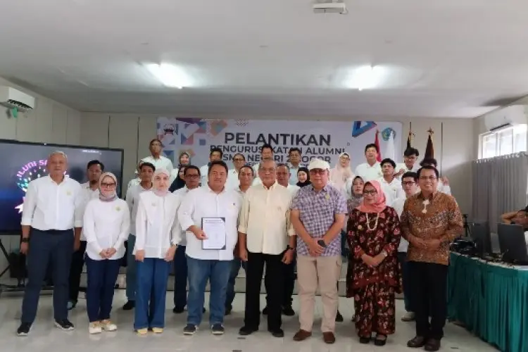 Iluni SMANDA Periode 2023-2026 Dilantik, Sekda Kota Bogor Jadi Dewan Pakar