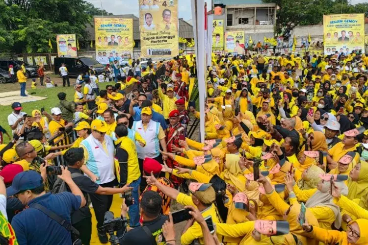 Gelar Kampanye Akbar, Golkar Optimis Menang Di Pemilu