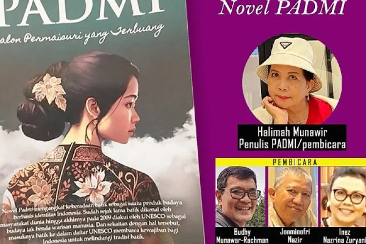 Pandemi Covid-19, Halimah Munawir Lahirkan Novel Padmi