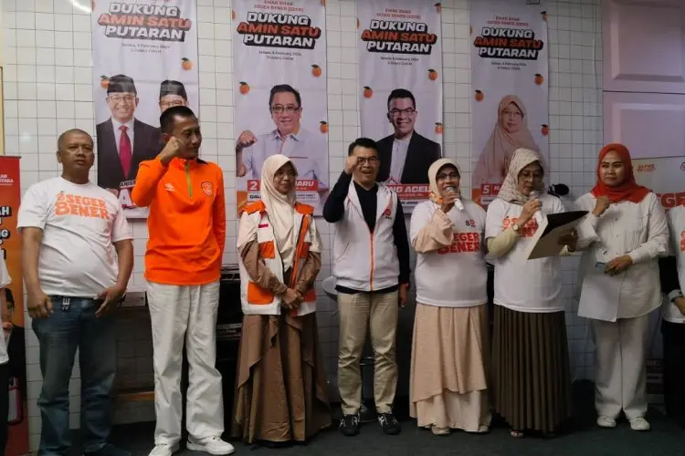 Puluhan Ibu Ibu di Kota Bandung Deklarasi Dukung Anies Muhaimin di Pilpres 2024