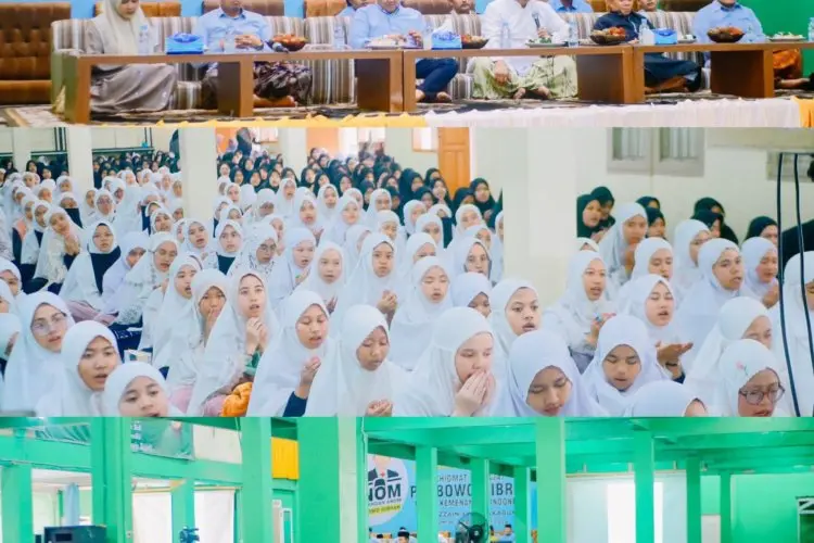 Banom SABA dan Ribuan Santri di Jabar Gelar Khidmat Munajat Untuk Kemenangan Prabowo-Gibran