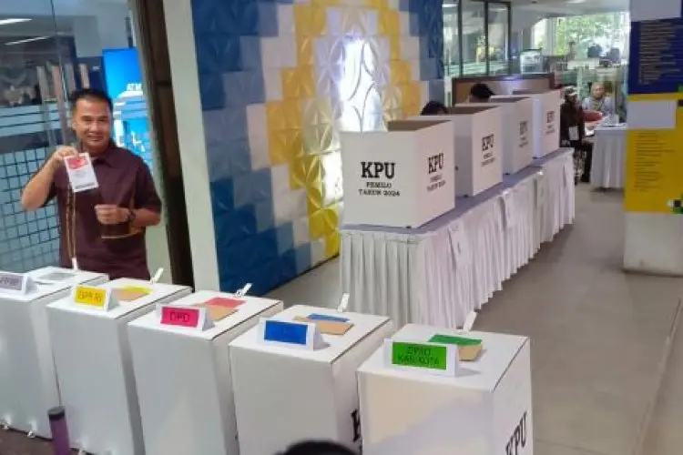 Bey Machmudin Gunakan Hak Pilih, Tapi Hanya Ikut Coblos Pilpres