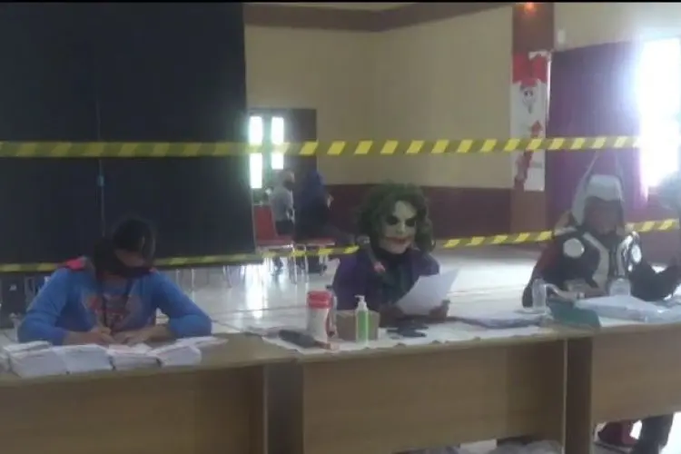 Wah, Ada Superman, Joker dan Thor di TPS KPPS LPKA Kelas II Bandung