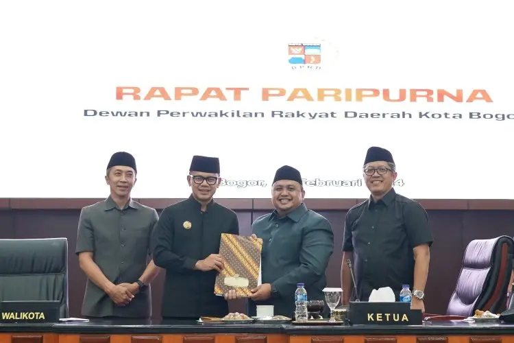 Pemkot Sampaikan Tiga Draft Raperda Dibahas Barengan DPRD Kota Bogor