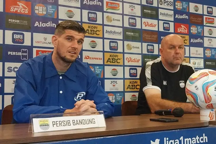 Nick Kuipers Bertekad Membawa Persib Raih Kemenangan Hadapi PSIS Semarang