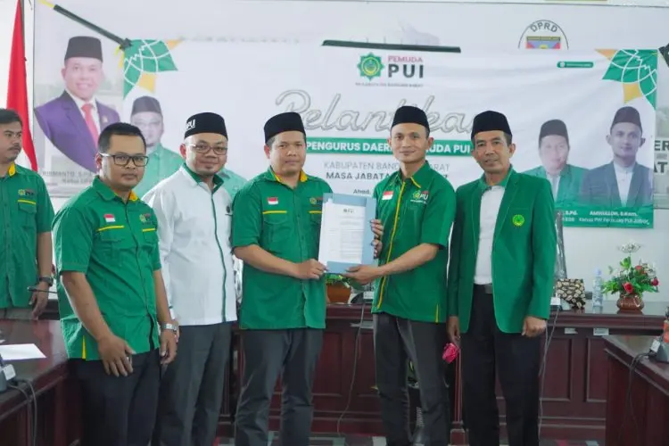 Julhayadi Dilantik Jadi Ketua Pemuda PUI KBB