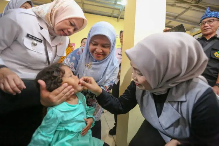 Siapkan Generasi Hebat, Pemkot Bandung Gencar Bagi Bagi Vitamin A
