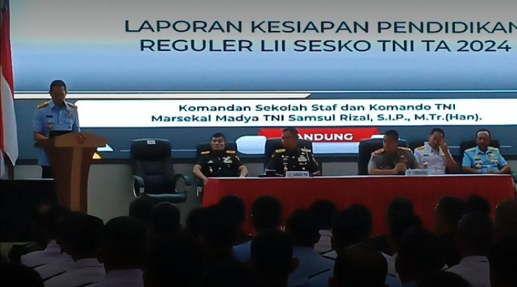Enam Perwira Dari Luar Negeri, Ikut  Pendidikan di Sesko TNI