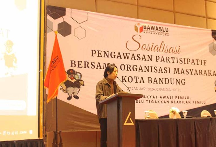 FOTO: Bawaslu Kota Bandung Sosialisasi Pemetaan TPS Rawan Pemilu 2024