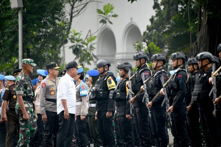 19 Ribu Personel Gabungan Siap Amankan Pemilu 2024 di Jawa Barat