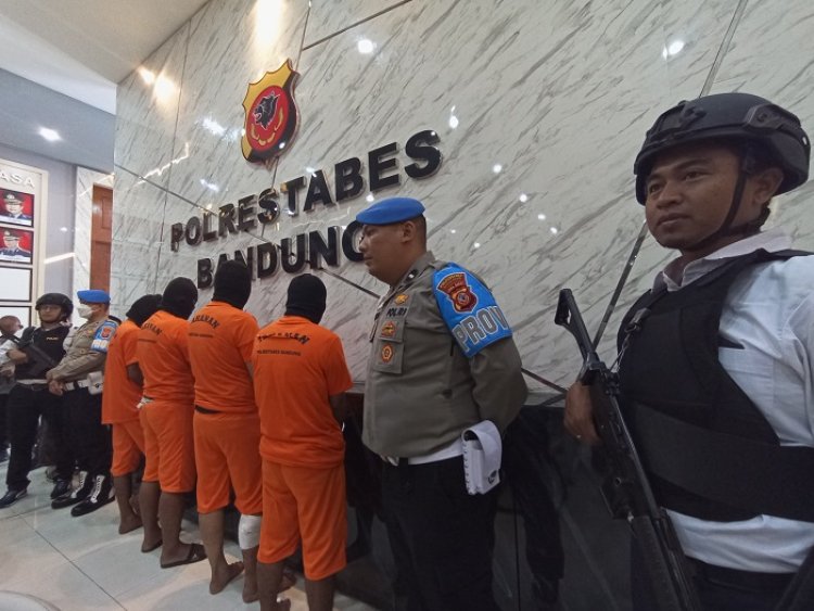 Komplotan Rampok Di Bandung Ditangkap, Dua Pelaku Ditembak