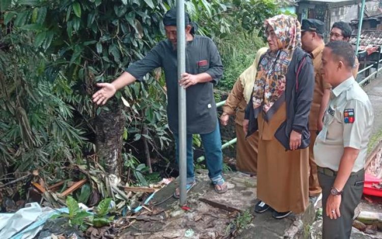 Syarifah Sofiah Tinjau TPS Rawan Bencana di Kota Bogor, Hasilnya TPS 14 Cilendek Barat Direlokasi