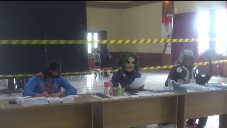 Wah, Ada Superman, Joker dan Thor di TPS KPPS LPKA Kelas II Bandung