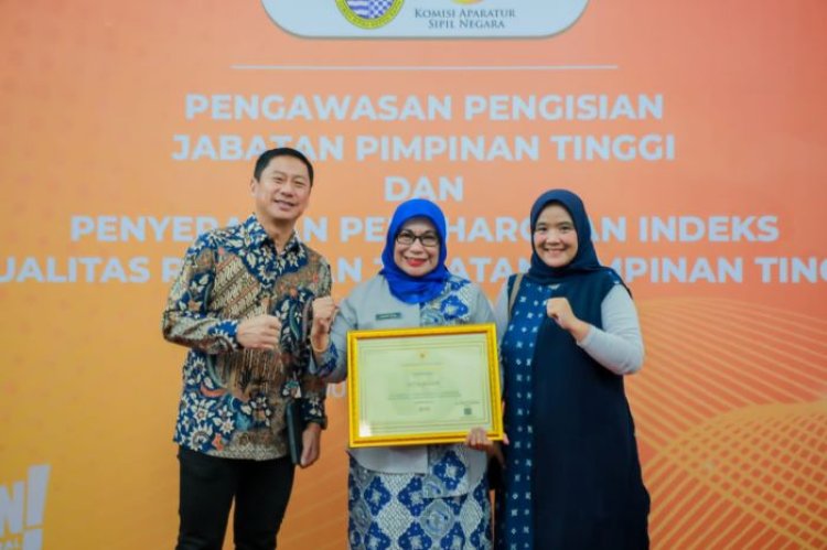 Kota Bogor Raih Penghargaan Sangat Baik Pengisian JPT, Setelah Terapkan Sistem Merit