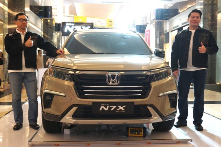 FOTO: New Honda BR-V N7X Edition Dikenalkan di Jawa Barat