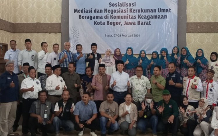 Jaga Kerukunan di Kota Bogor, FKUB Miliki 27 Mediator Profesional Bersertifikat