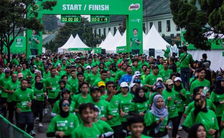 Diikuti 3.000 Pelari, Bima Apresiasi Road to Milo Activ Indonesia Race 2024 Bogor Series