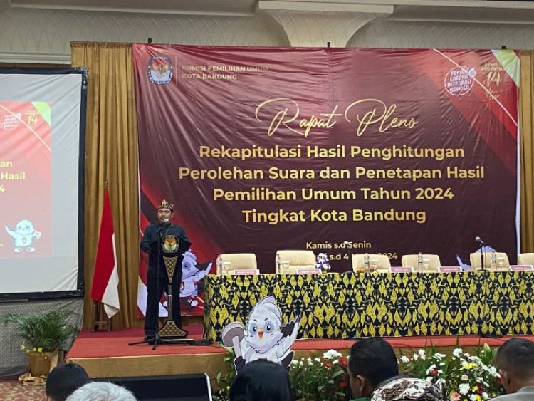 KPU Kota Bandung Mulai Rekapitulasi Suara Pemilu 2024
