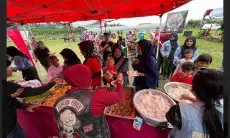 Sambut Ramadan, Komunitas Motor di Bandung Gelar Baksos, 'Botram' Bareng Warga Cisarua