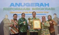 Kabupaten Bandung Sabet Predikat A- dan Penghargaan The Best Improvement dalam Penilaian IRB