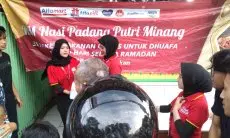 Ikut Program Warteg Gratis Berbagi Kebaikan, Pengusaha Rumah Makan Padang Muda ini Punya Pemasukan Tetap