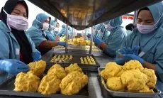FOTO: Produksi Kue Kering di Pabrik J&C Cookies