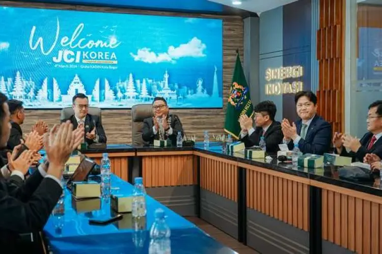 Kadin Kota Bogor dan JCI Sae Chang Won Buka Kerja Sama Trem dan Pariwisata 