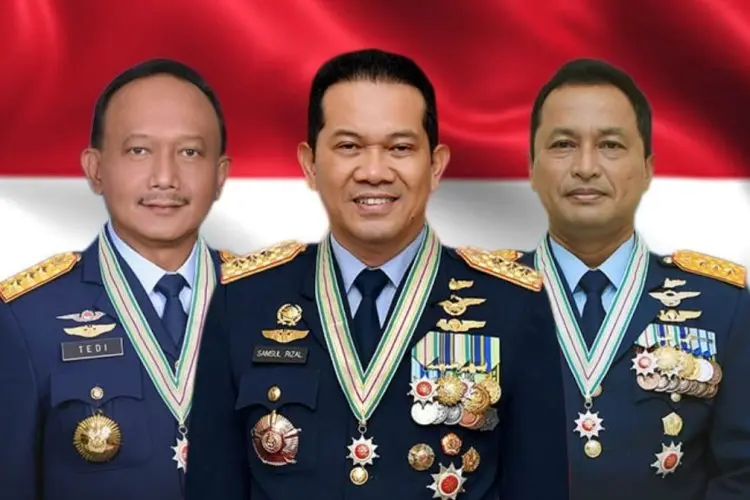 Inilah 3 Calon Kuat KSAU Penerus Fadjar Prasetyo