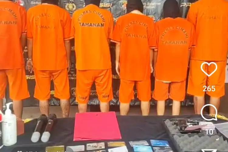 Aksi Ganjal ATM Gagal, Warga Pati Jateng Ini Diringkus Jajaran Satreskrim Polres Cimahi 