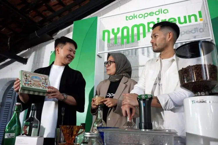FOTO: Tingkatkan Daya Saing UMKM, Tokopedia Gelar Workshop NYAMpireun