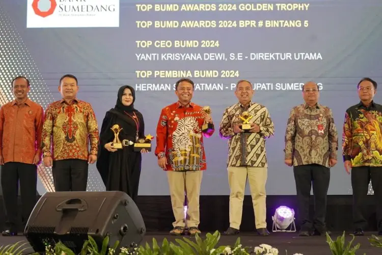 Sumedang Kembali Borong Penghargaan pada TOP BUMD Awards 