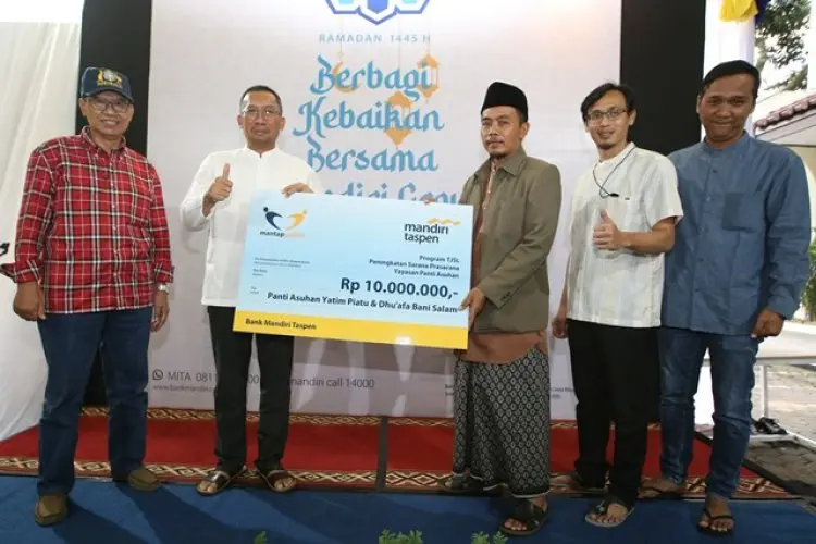FOTO: Gelaran Safari Ramadan Bank Mandiri Taspen
