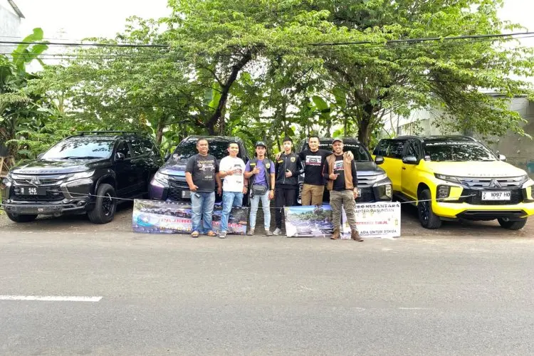 Komunitas Pajero Nusantara Chapter Pasundan Berbagi Kebaikan di Bulan Ramadan