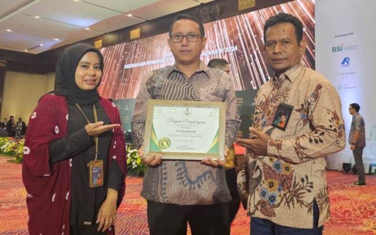 Pengumpul ZIS Terbaik, Pos Indonesia Raih Penghargaan Baznas Award 2024