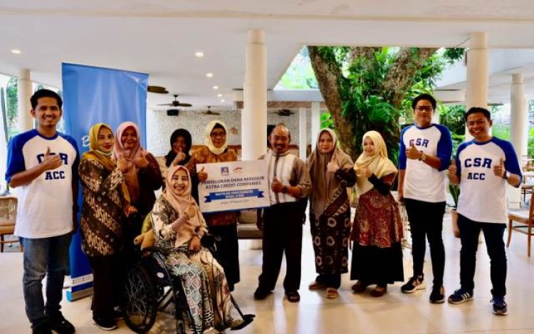 Gulirkan Dana Bergulir, ACC Bantu UMKM Disabilitas Bogor Berkembang