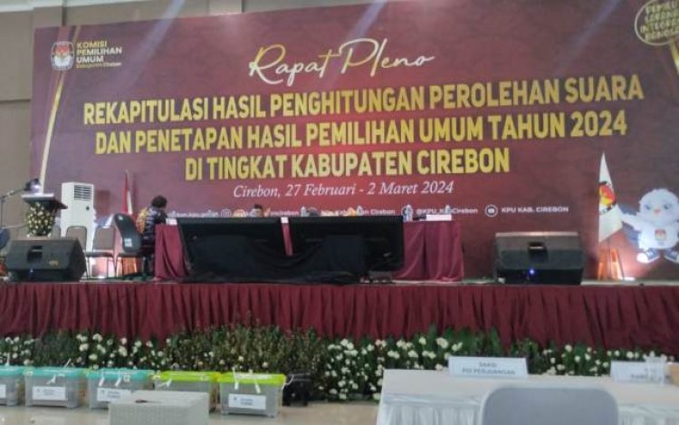 Hasil Rekapitulasi Pemilu 2024, PDIP Kabupaten Cirebon Dipastikan Borong 13 Kursi Legislatif