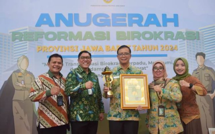 Kabupaten Bandung Sabet Predikat A- dan Penghargaan The Best Improvement dalam Penilaian IRB