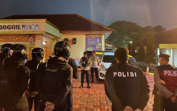 Selama Ramadan, Aparat Gabungan Polresta Bogor Kota Gelar Patroli Malam Hingga Pagi